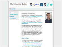 Tablet Screenshot of christophegouel.com